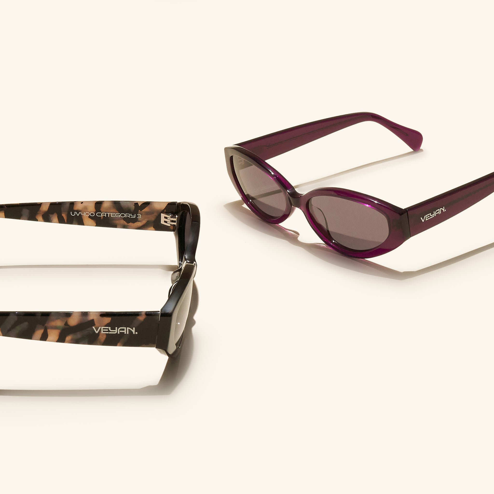 gafas de sol lila morado