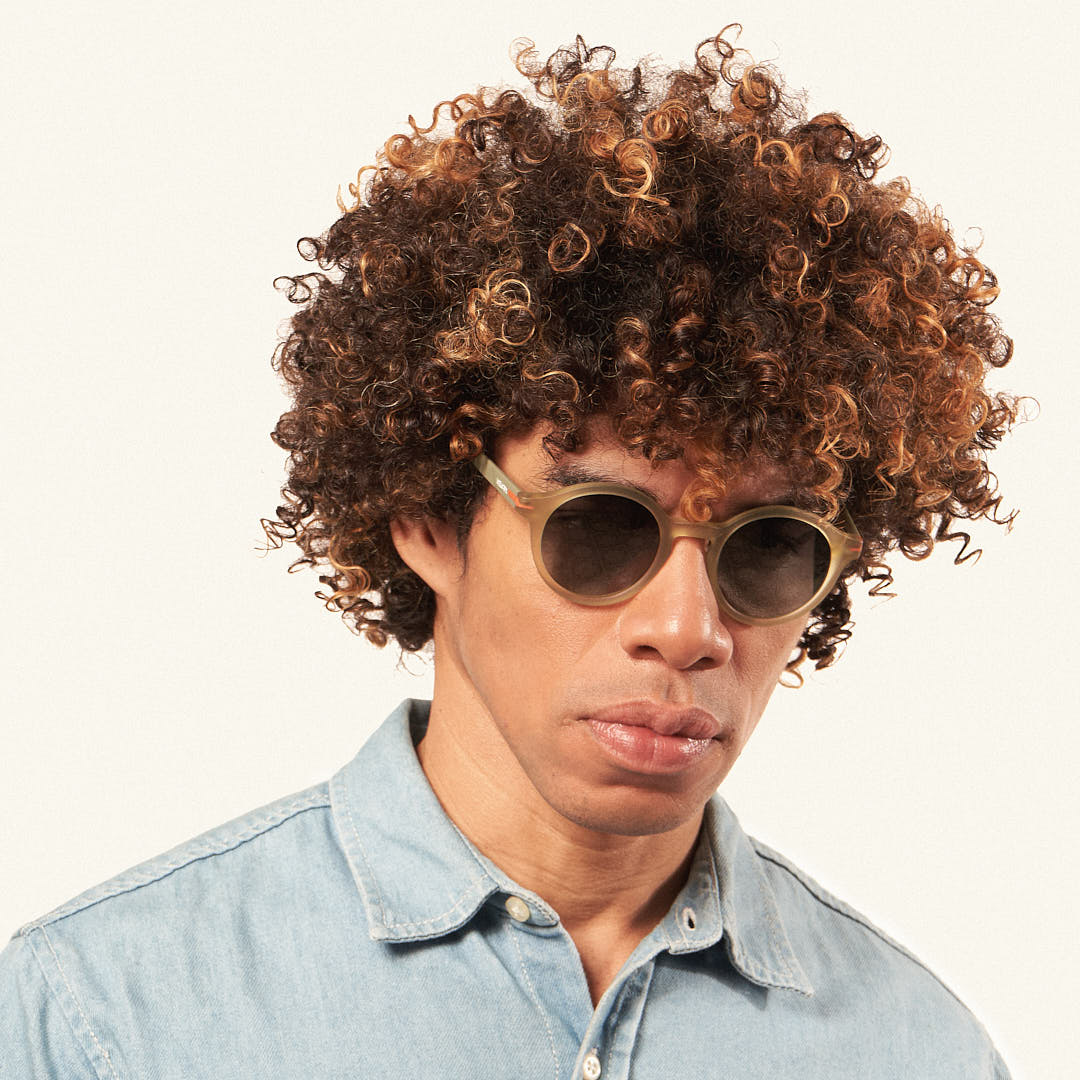 gafas de sol redondas